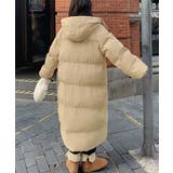 フェイクダウンコート中綿入りロングコート | ANGELCLOSET | 詳細画像7