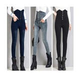 韓国デニム ハイウエスト スキニーパンツ | SUNSHINE CLOSET | 詳細画像23 