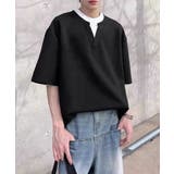 半袖Tシャツ メンズ 重ね着風カットソー | SUNSHINE CLOSET | 詳細画像1 
