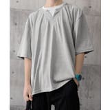 半袖Tシャツ メンズ 重ね着風カットソー | SUNSHINE CLOSET | 詳細画像18 