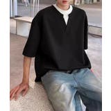 半袖Tシャツ メンズ 重ね着風カットソー | SUNSHINE CLOSET | 詳細画像5 