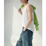 韓国風ノースリーブTシャツメンズ無地 ゆったりトップスおしゃれ 肩出しトップス男… | SUNSHINE CLOSET | 詳細画像4 