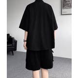 涼しいシアサッカー五分袖トップス カーゴショートパンツ半ズボン春夏 かっこいい夏… | SUNSHINE CLOSET | 詳細画像8 