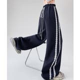 ウエストフリルワイドパンツレディース ハイウエストボトム きれいめ薄手ジャージス… | SUNSHINE CLOSET | 詳細画像14