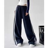 ウエストフリルワイドパンツレディース ハイウエストボトム きれいめ薄手ジャージス… | SUNSHINE CLOSET | 詳細画像16