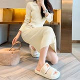 カシュクールニットワンピース レディース | SUNSHINE CLOSET | 詳細画像10 
