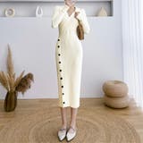 カシュクールニットワンピース レディース | SUNSHINE CLOSET | 詳細画像9 