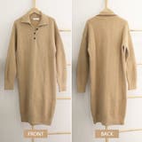 ケーブル編み ニットワンピース 韓国秋冬 | SUNSHINE CLOSET | 詳細画像3