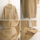 ケーブル編み ニットワンピース 韓国秋冬 | SUNSHINE CLOSET | 詳細画像4