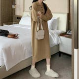 ケーブル編み ニットワンピース 韓国秋冬 | SUNSHINE CLOSET | 詳細画像9