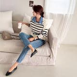 ドッキングニットトップス レディース韓国 | SUNSHINE CLOSET | 詳細画像11 