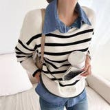 ドッキングニットトップス レディース韓国 | SUNSHINE CLOSET | 詳細画像12 