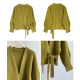 ニットトップス カシュクールニット 韓国 | SUNSHINE CLOSET | 詳細画像19