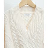 ケーブル編みニットトップス バックリボン | SUNSHINE CLOSET | 詳細画像20 