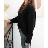 ケーブル編みニットトップス バックリボン | SUNSHINE CLOSET | 詳細画像8 