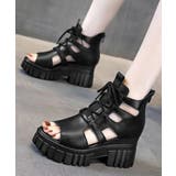 厚底グラディエーターサンダル レディース | SUNSHINE CLOSET | 詳細画像1 