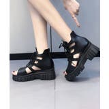 厚底グラディエーターサンダル レディース | SUNSHINE CLOSET | 詳細画像3 