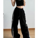 リボン速乾ドライパンツ ウエストゴムジャージパンツレディースゆったりイージーパン… | SUNSHINE CLOSET | 詳細画像10