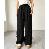 リボン速乾ドライパンツ ウエストゴムジャージパンツレディースゆったりイージーパン… | SUNSHINE CLOSET | 詳細画像12