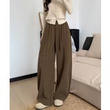 ワイドカーブパンツレディースワイドパンツ | SUNSHINE CLOSET | 詳細画像2