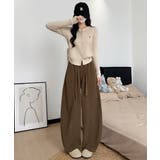 ワイドカーブパンツレディースワイドパンツ | SUNSHINE CLOSET | 詳細画像5
