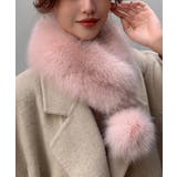 ポンポン付きフェイクファーマフラー暖かい | SUNSHINE CLOSET | 詳細画像14 