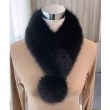 ポンポン付きフェイクファーマフラー暖かい | SUNSHINE CLOSET | 詳細画像15 