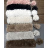 ポンポン付きフェイクファーマフラー暖かい | SUNSHINE CLOSET | 詳細画像25 