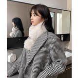 ポンポン付きフェイクファーマフラー暖かい | SUNSHINE CLOSET | 詳細画像7 