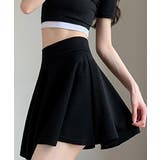 韓国風サーキュラースカート ウエストゴム | ANGELCLOSET | 詳細画像1