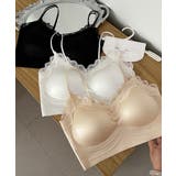 シームレスブラジャー ノンワイヤー レースブラトップ | SUNSHINE CLOSET | 詳細画像14 