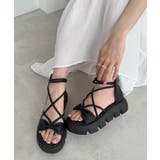 ストラップサンダル レディース軽量厚底靴 | SUNSHINE CLOSET | 詳細画像16