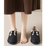 モカシン ムートンパンプス ボアシューズ | ANGELCLOSET | 詳細画像4