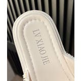 厚底サンダル パール付き クロスサンダル | SUNSHINE CLOSET | 詳細画像18 