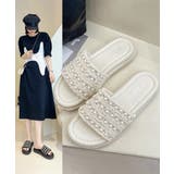 パールサンダル韓国 厚底サンダル疲れない | SUNSHINE CLOSET | 詳細画像10 