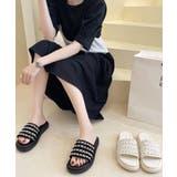 パールサンダル韓国 厚底サンダル疲れない | SUNSHINE CLOSET | 詳細画像11 
