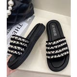 パールサンダル韓国 厚底サンダル疲れない | SUNSHINE CLOSET | 詳細画像16 