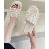 パールサンダル韓国 厚底サンダル疲れない | SUNSHINE CLOSET | 詳細画像8 