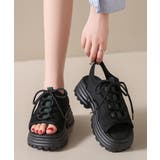 厚底スポーツサンダル レディース 韓国風 | SUNSHINE CLOSET | 詳細画像1 