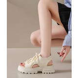 厚底スポーツサンダル レディース 韓国風 | SUNSHINE CLOSET | 詳細画像11 