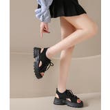 厚底スポーツサンダル レディース 韓国風 | SUNSHINE CLOSET | 詳細画像2 