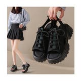 厚底スポーツサンダル レディース 韓国風 | SUNSHINE CLOSET | 詳細画像4 