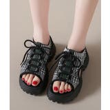 厚底スポーツサンダル レディース 韓国風 | SUNSHINE CLOSET | 詳細画像8 