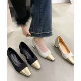 つま先切り替えパンプス配色ニットパンプス | SUNSHINE CLOSET | 詳細画像13 