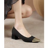 つま先切り替えパンプス配色ニットパンプス | SUNSHINE CLOSET | 詳細画像2 