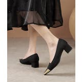 つま先切り替えパンプス配色ニットパンプス | SUNSHINE CLOSET | 詳細画像3 