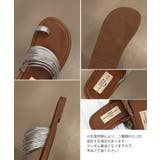トングサンダル コードストラップサンダル | SUNSHINE CLOSET | 詳細画像28 