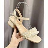 チャンキーヒールサンダル レディース 歩きやすいサンダル | SUNSHINE CLOSET | 詳細画像10 