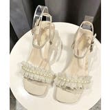 チャンキーヒールサンダル レディース 歩きやすいサンダル | SUNSHINE CLOSET | 詳細画像17 