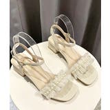 チャンキーヒールサンダル レディース 歩きやすいサンダル | SUNSHINE CLOSET | 詳細画像18 